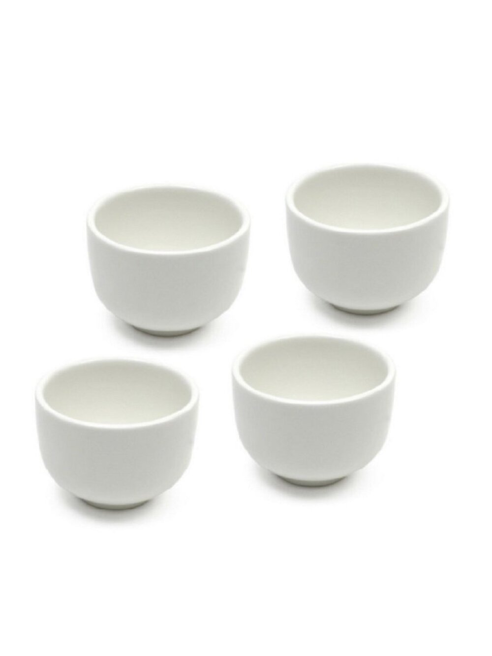 4 NEW Maxwell & Williams White Porcelain Sake Cups